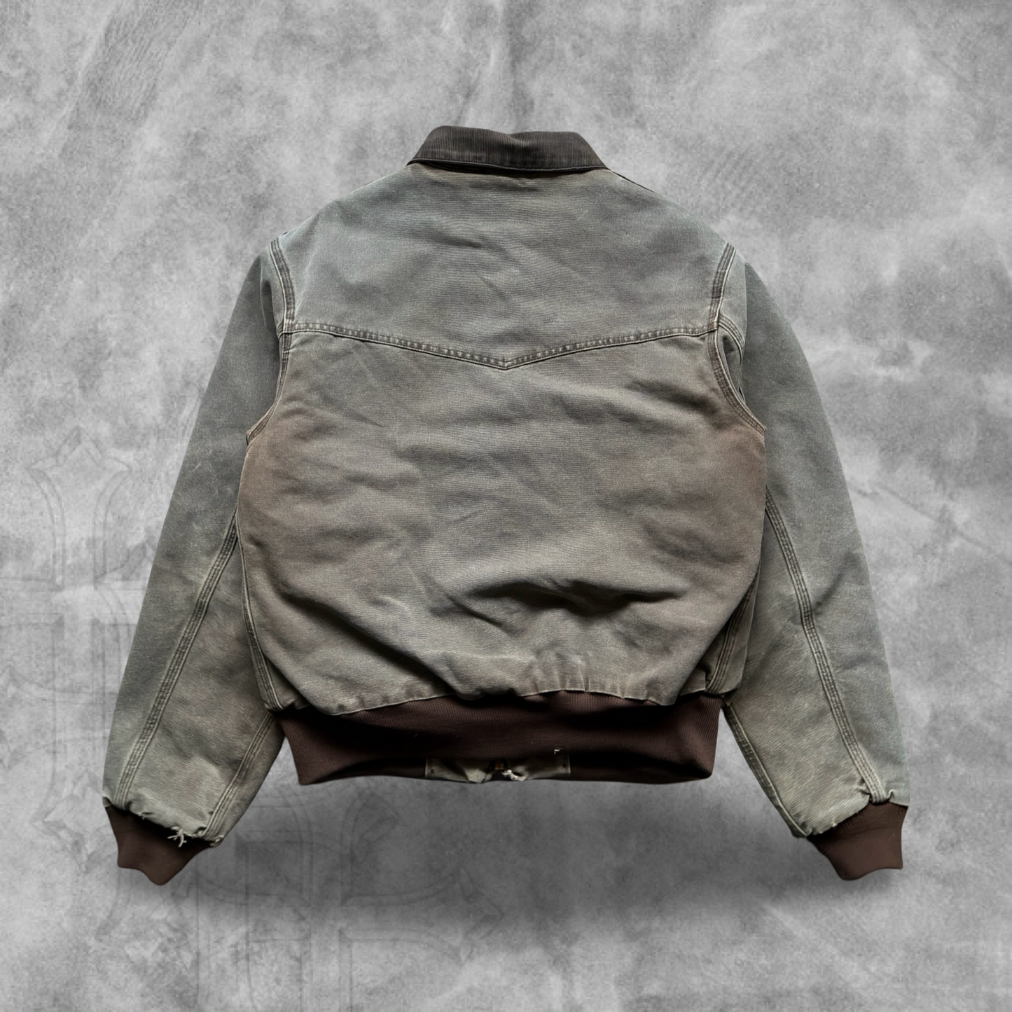 Faded Brown Carhartt Santa Fe Jacket 1990s (L)