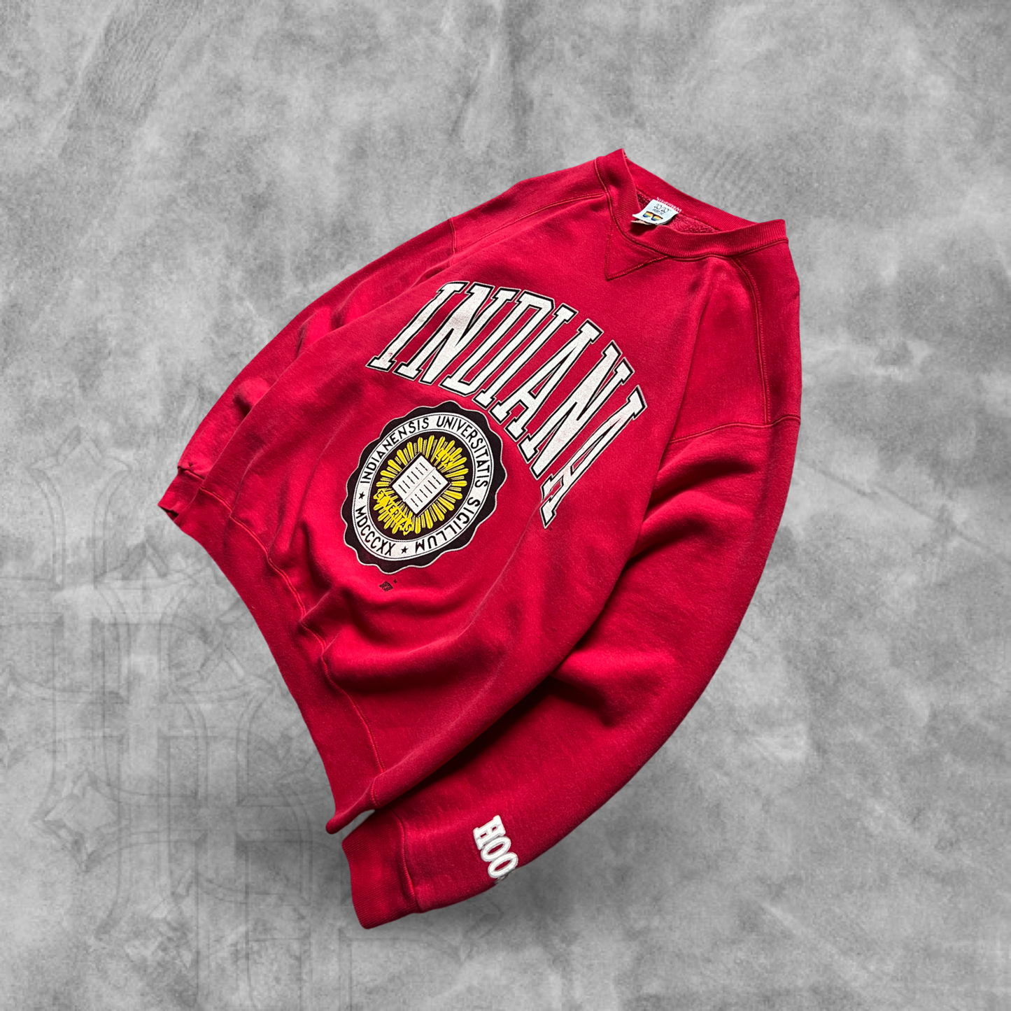 Red Indiana University Sweatshirt 1990s (L)