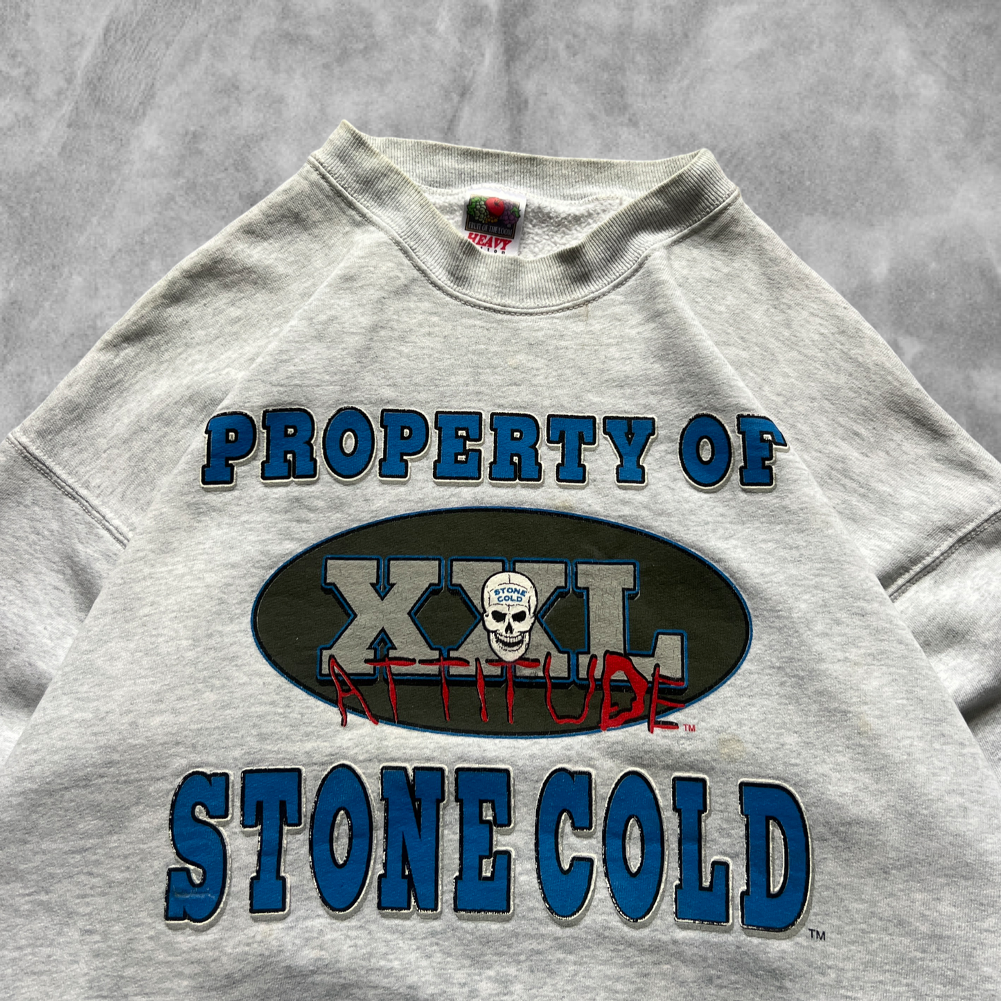 Gray Property Of Stone Cold Sweatshirt 1998 (XL)
