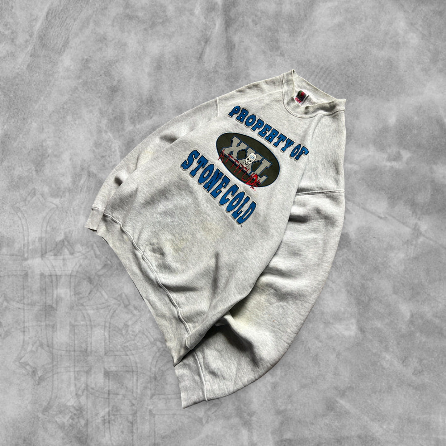 Gray Property Of Stone Cold Sweatshirt 1998 (XL)