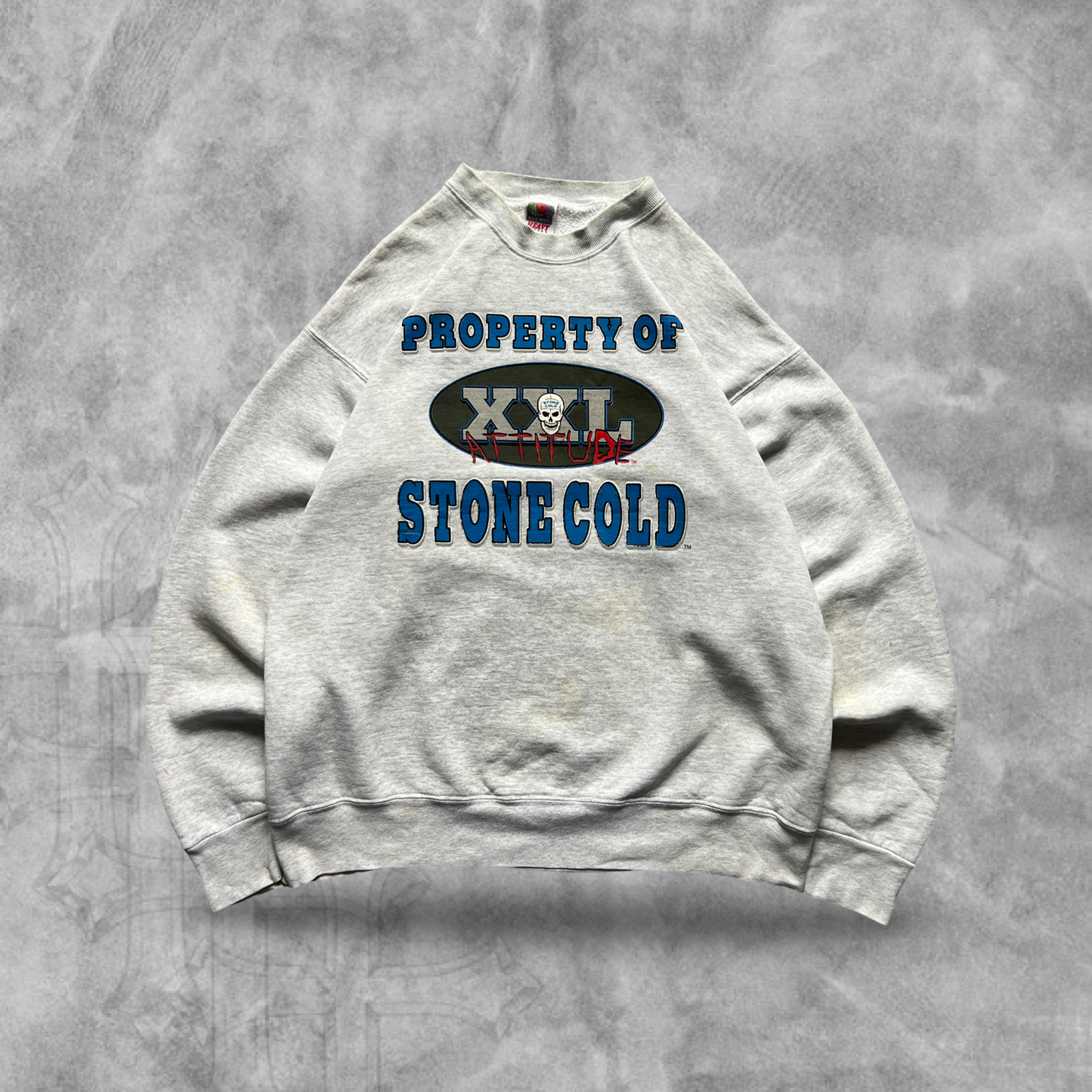 Gray Property Of Stone Cold Sweatshirt 1998 (XL)