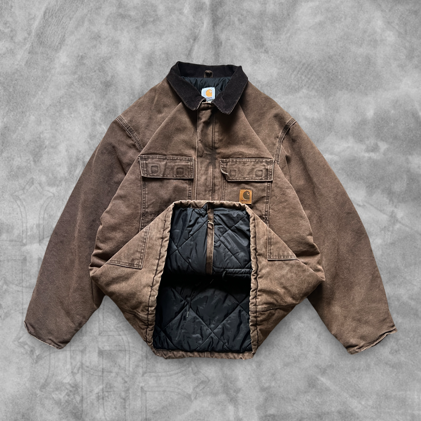 Mocha Brown Carhartt Barn Jacket 2003 (XL)