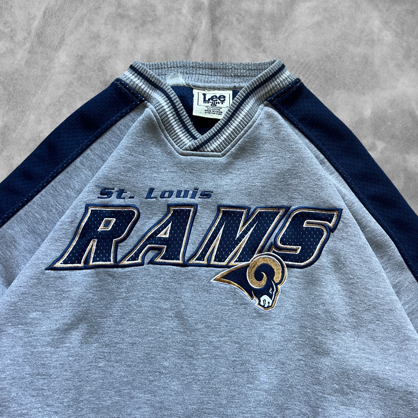 Gray Saint Louis Rams Sweatshirt 1990s (L)