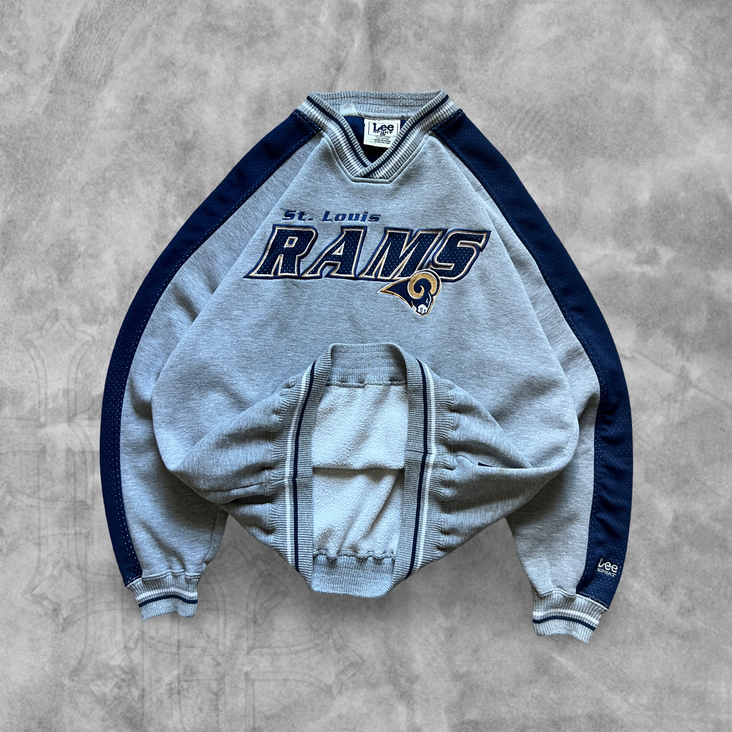 Gray Saint Louis Rams Sweatshirt 1990s (L)