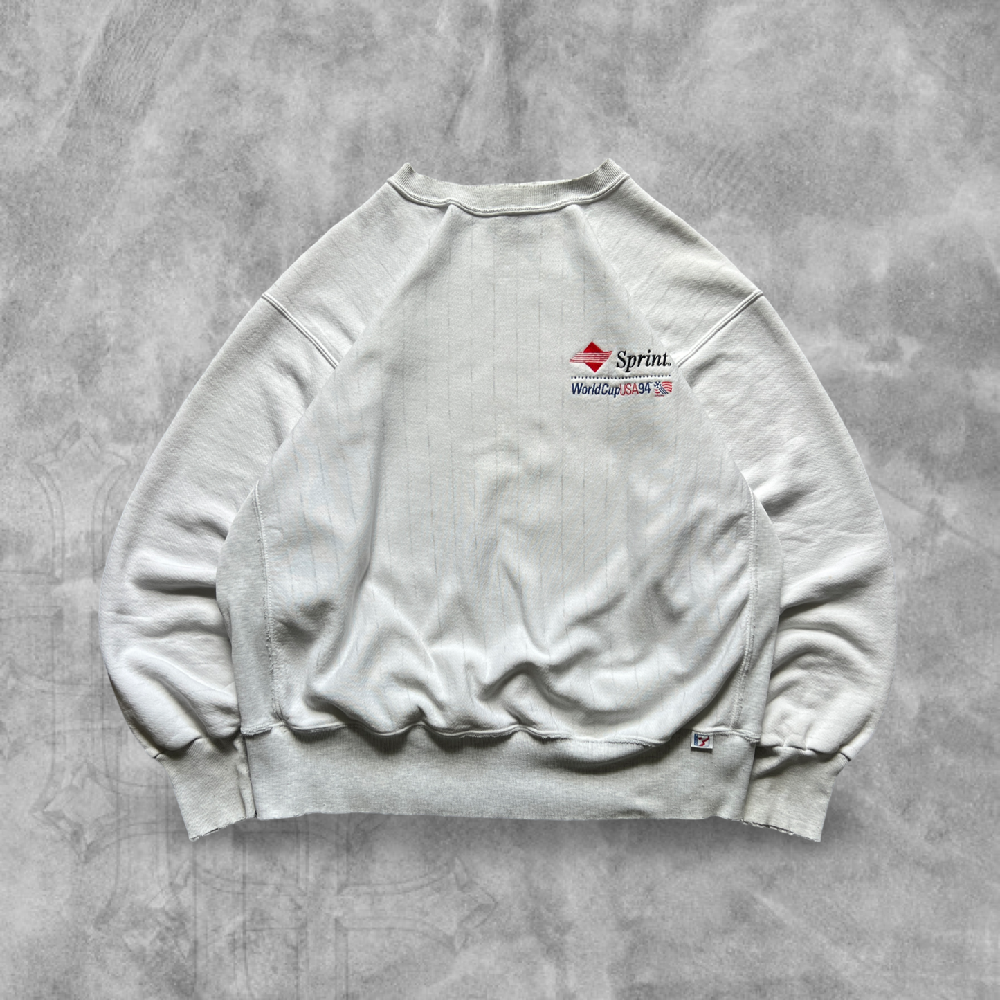 White Pinstripe World Cup Sweatshirt 1994 (XL)