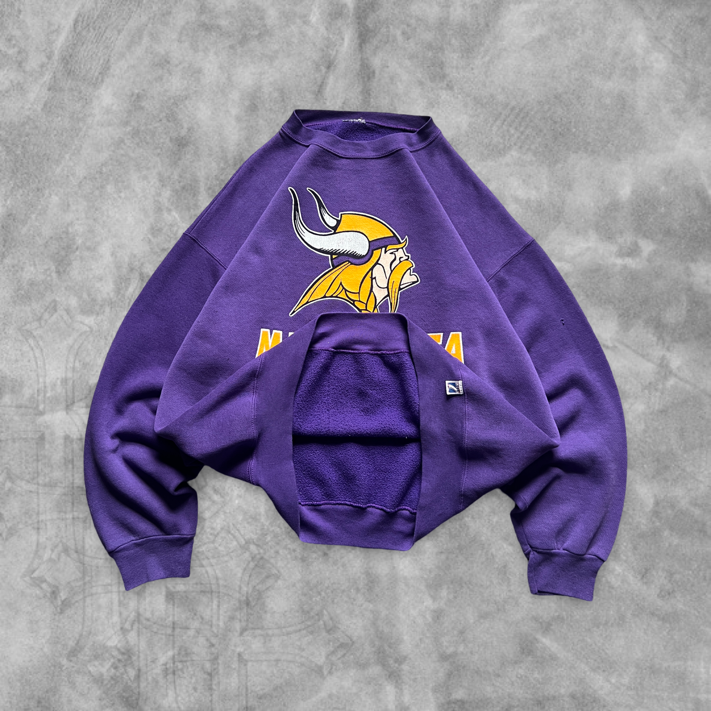 Purple Minnesota Vikings Sweatshirt 1993 (XL)