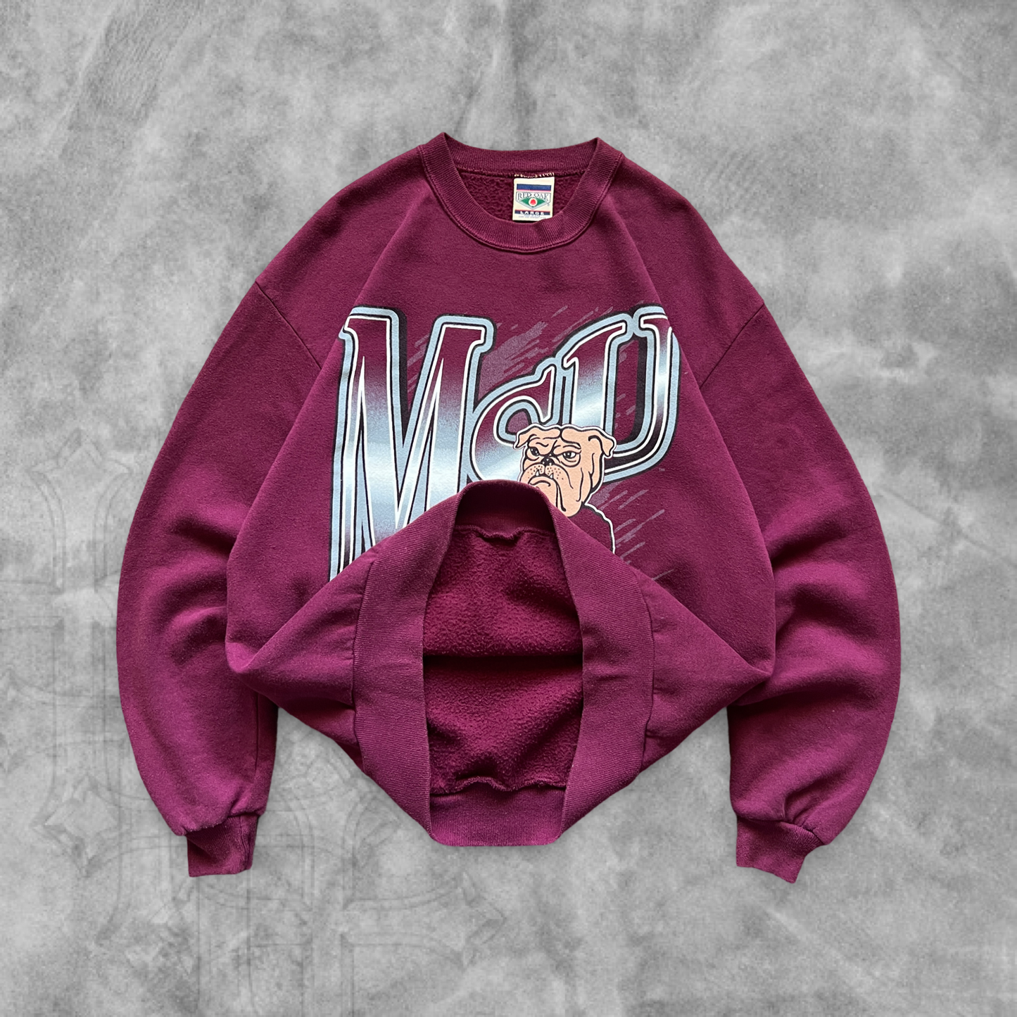 Maroon Mississippi State Sweatshirt 1990s (L)