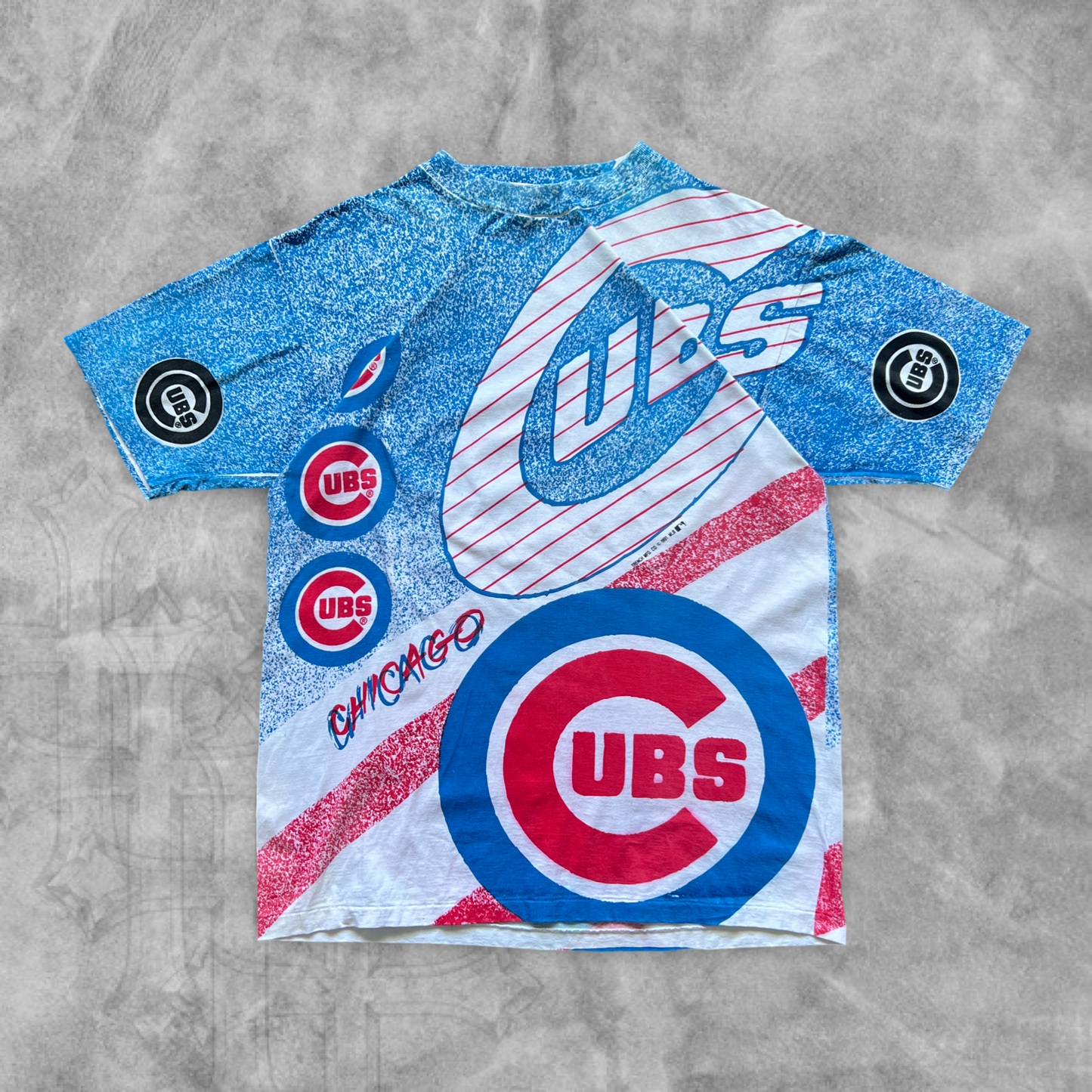 Multicolored Chicago Cubs AOP Shirt 1991 (XL)
