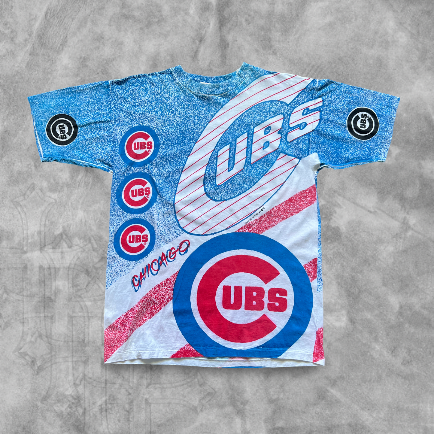 Multicolored Chicago Cubs AOP Shirt 1991 (XL)