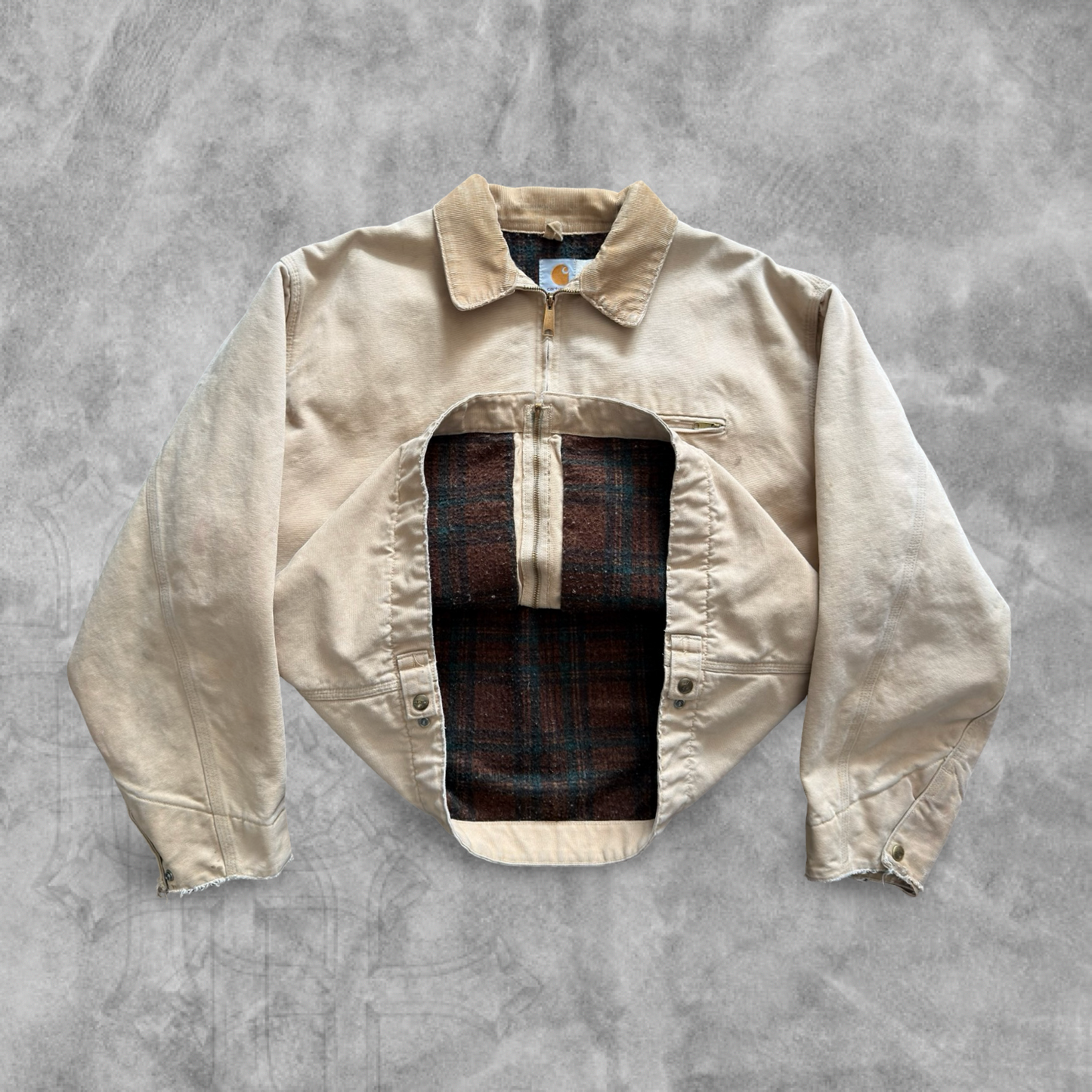 Faded Tan Carhartt Detroit 1990s (XXL)