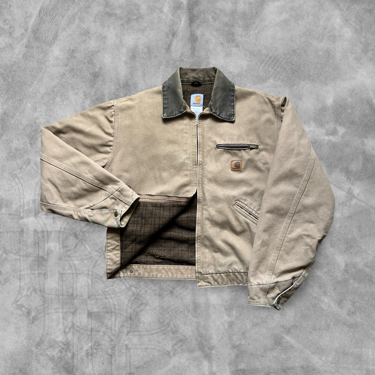 Sandstone Carhartt Detroit Jacket 2003 (L)