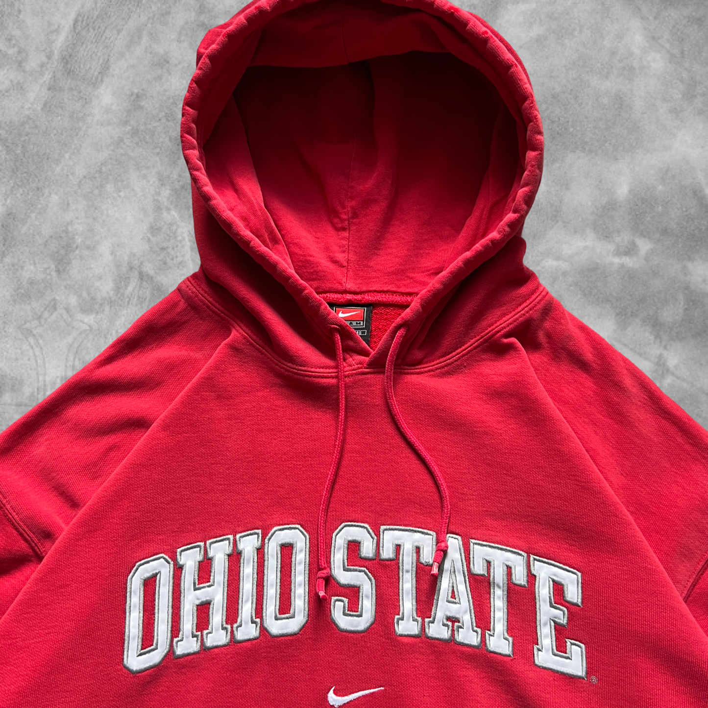 Red Ohio State Nike Hoodie 1990s (XL)