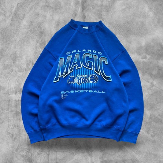 Royal Blue Orlando Magic Sweatshirt 1990s (L)