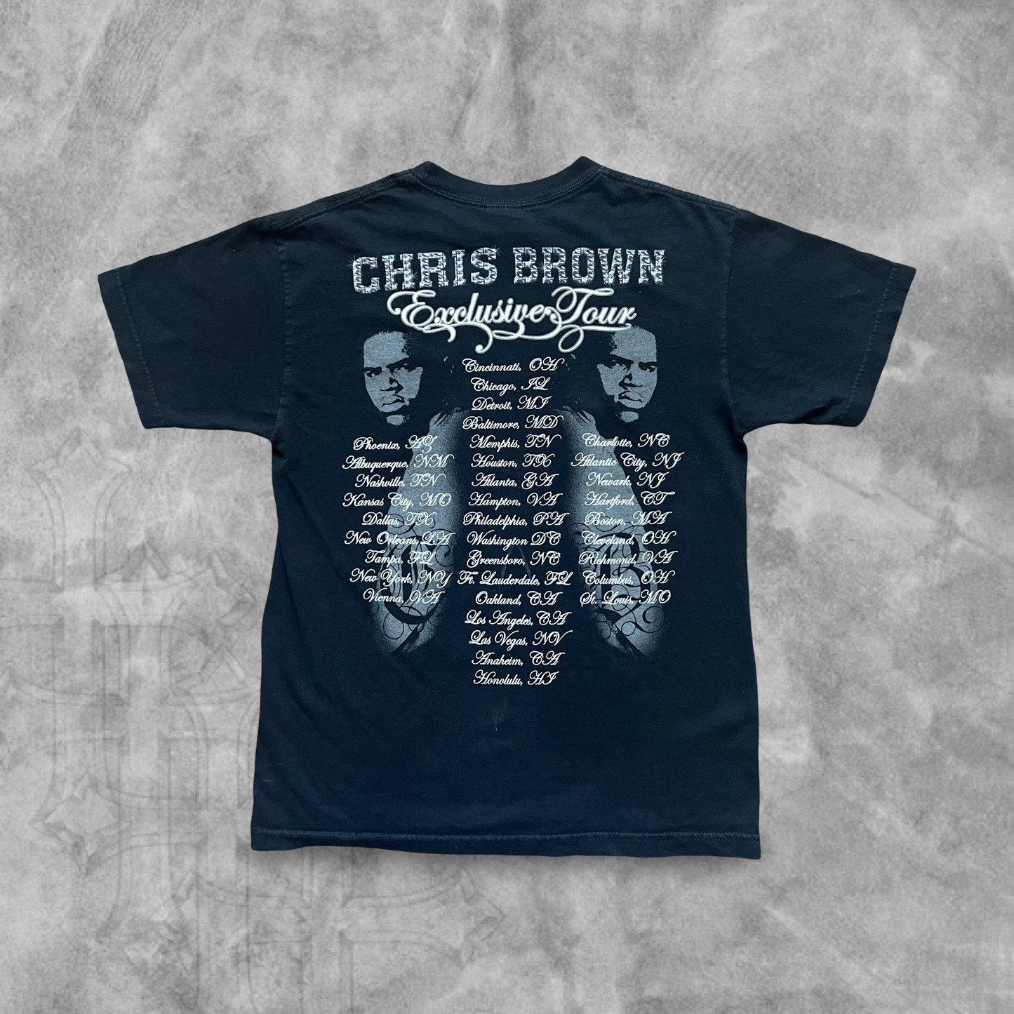 Black Chris Brown Exclusive Tour 2008 (M)