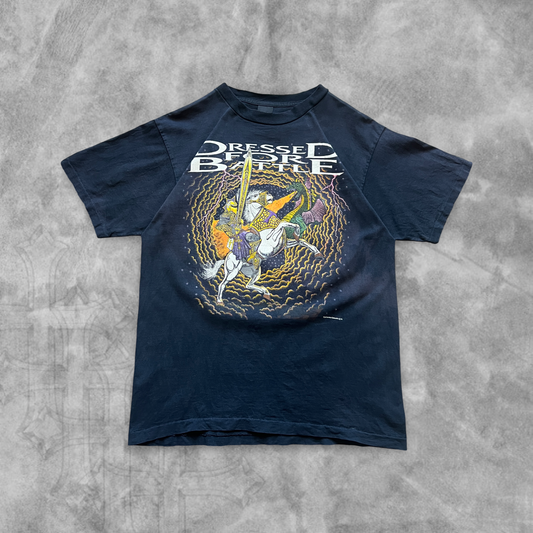 Faded Black Dressed For Battle Shirt 1993 (L)