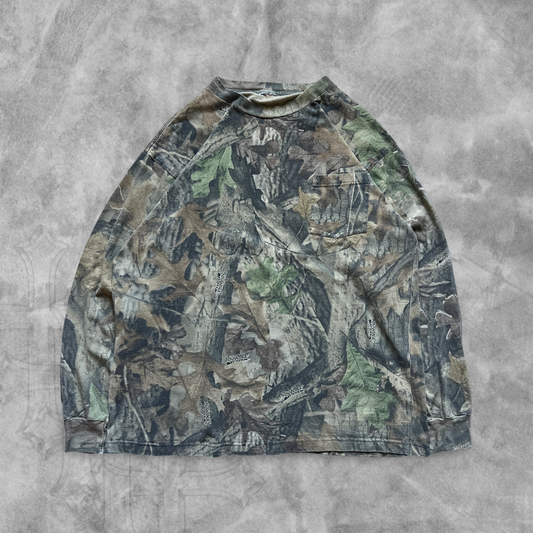 Realtree Camo Long Sleeve Shirt 1990s (L)
