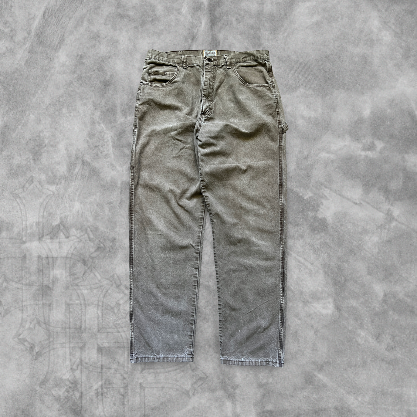 Faded Brown Schmidt Carpenter Pants 2000s (36x32)
