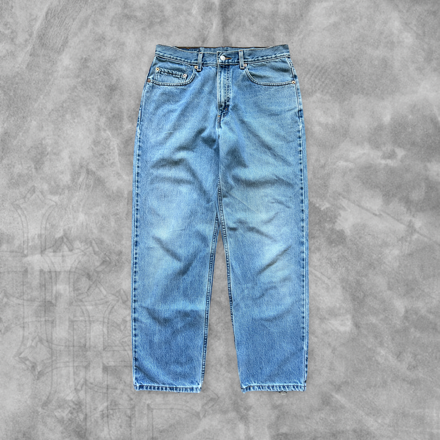 Faded Denim Levis 550s (32x30)