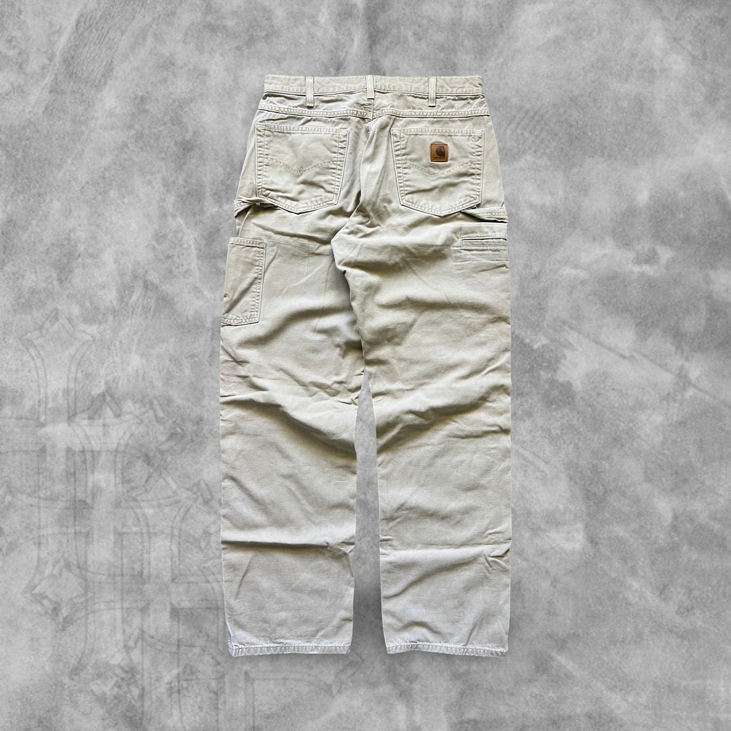 Tan Carhartt Carpenter Pants 2000s (32x33)