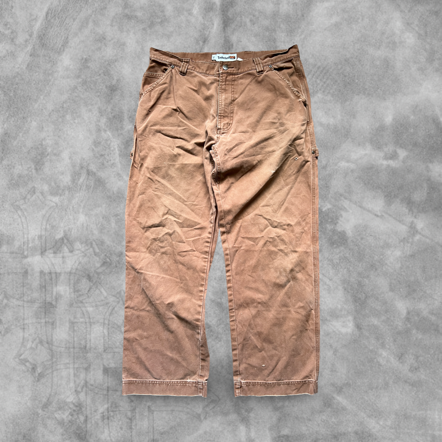 Camel Timberland Carpenter Pants 2000s (36x29)