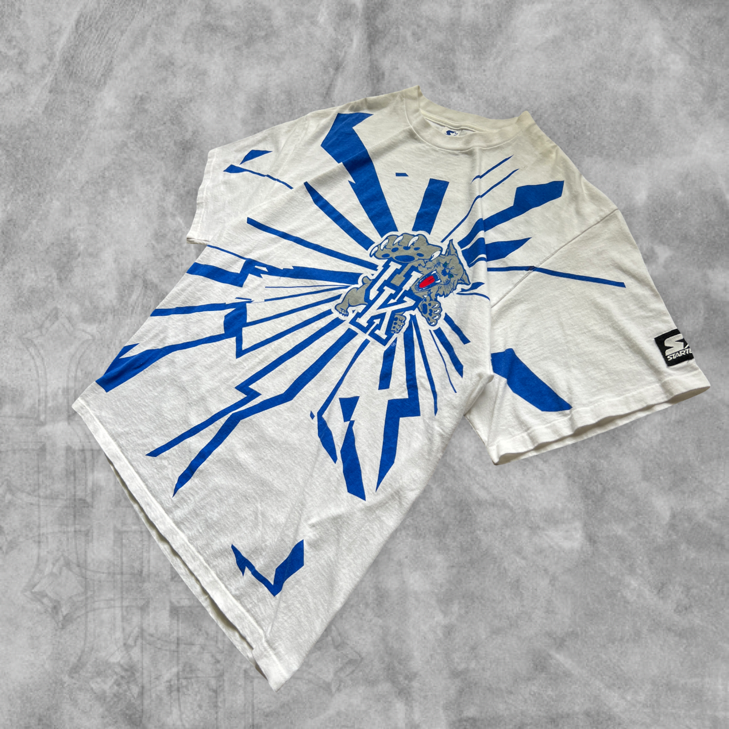 White Kentucky Wildcats Shockwave Starter Shirt 1990s (XL)