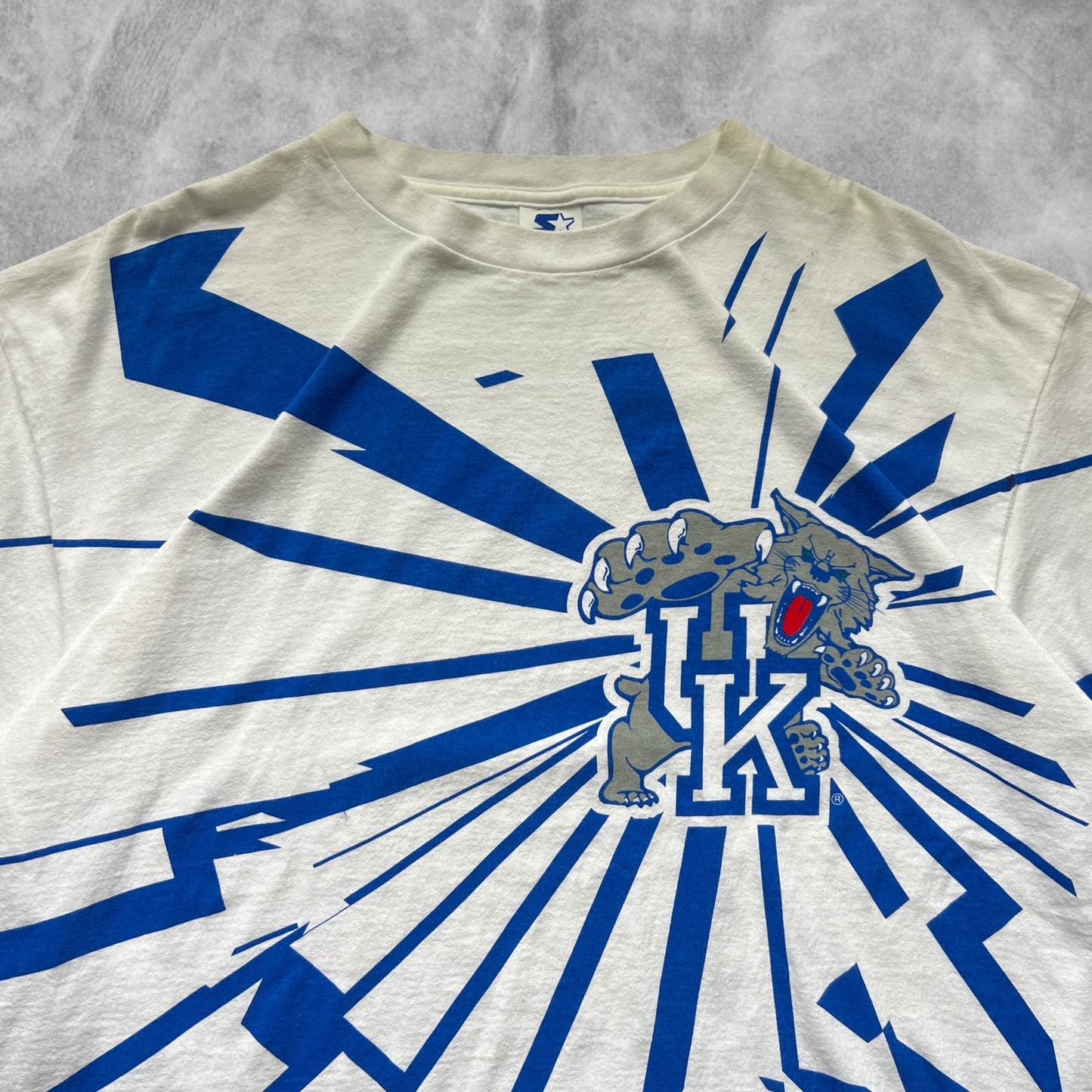 White Kentucky Wildcats Shockwave Starter Shirt 1990s (XL)