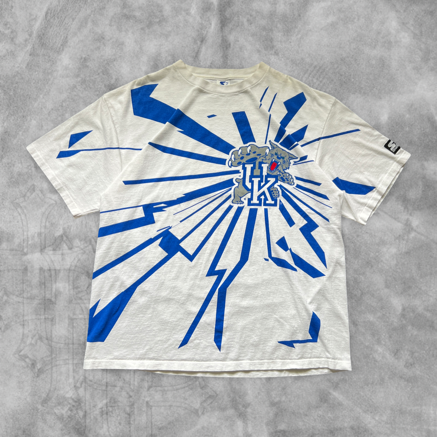 White Kentucky Wildcats Shockwave Starter Shirt 1990s (XL)