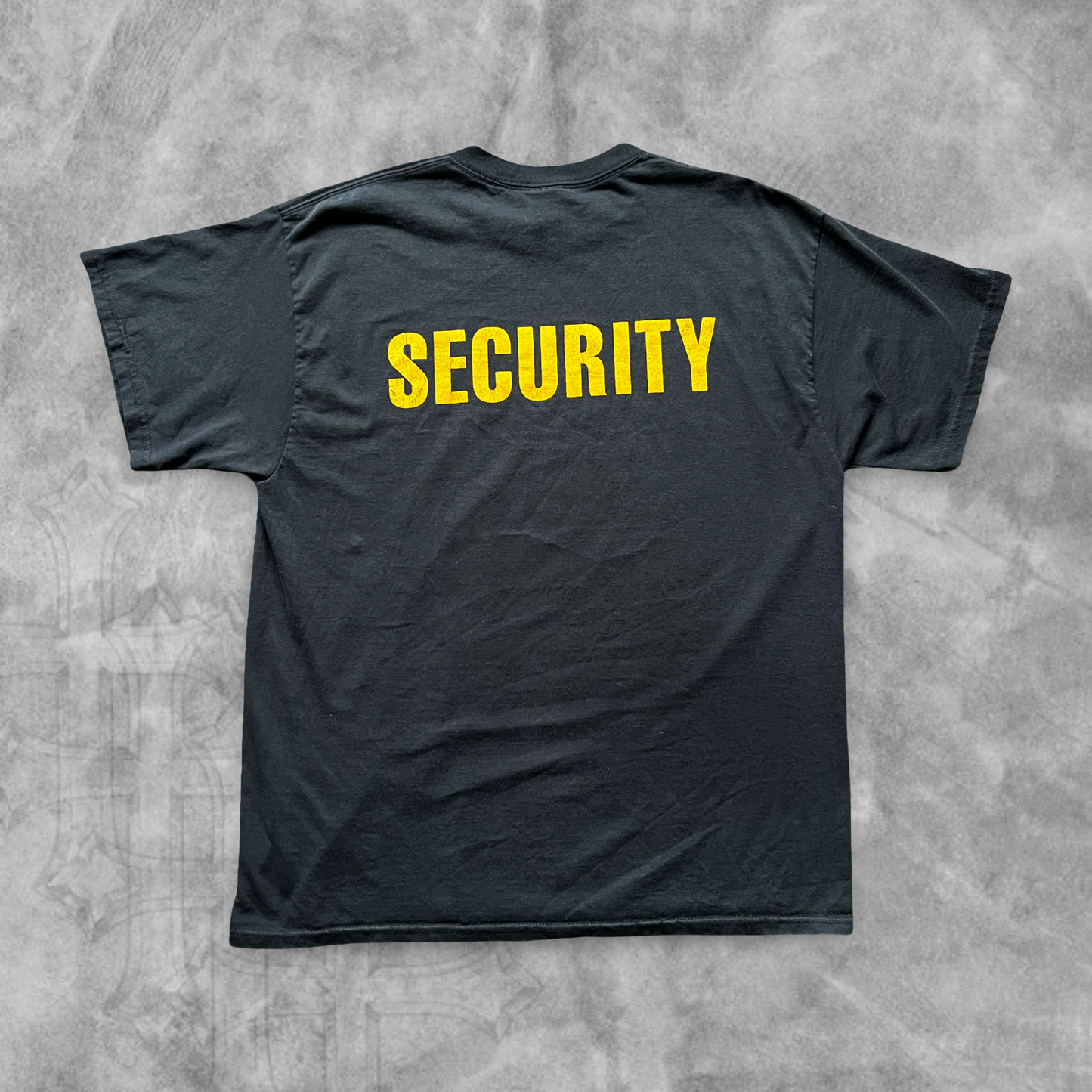 Black Security Shirt 1990s (XL)
