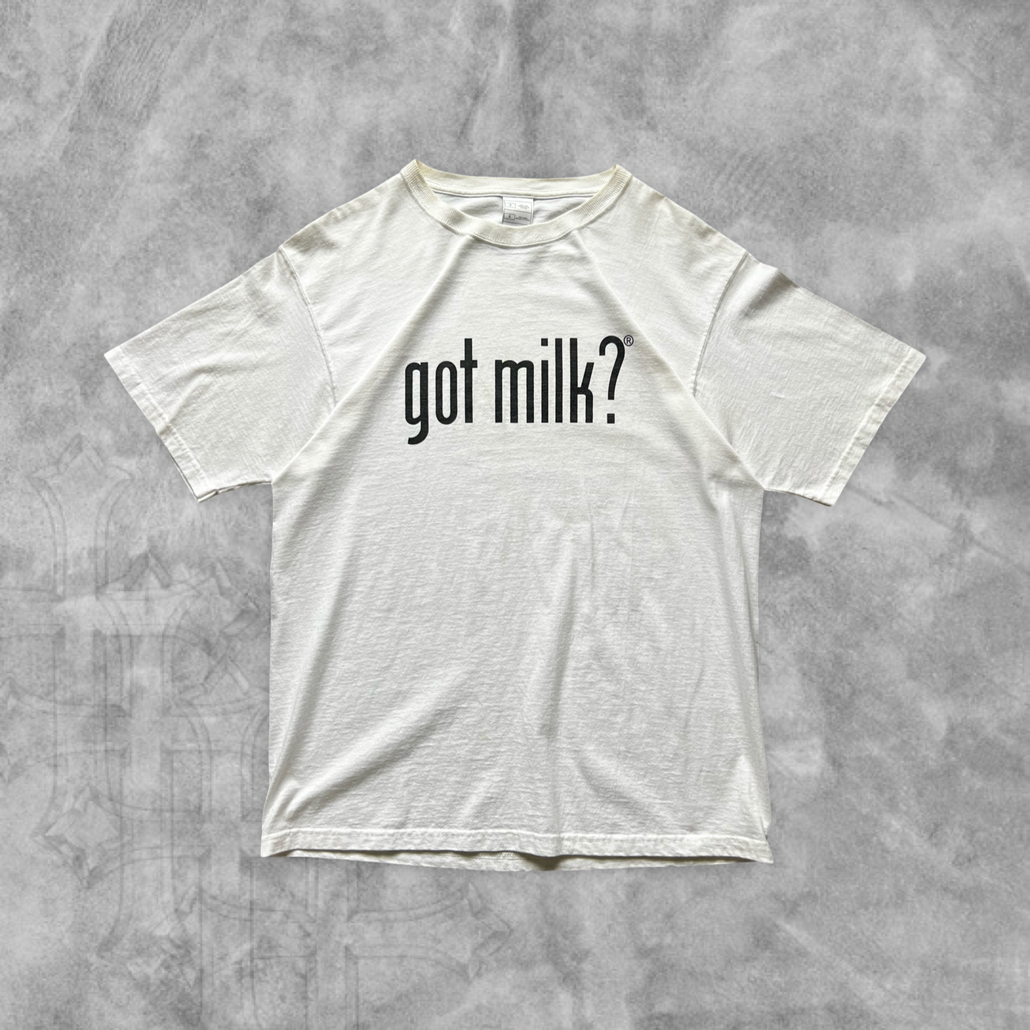 White “Got Milk?” Shirt 2000s (L)