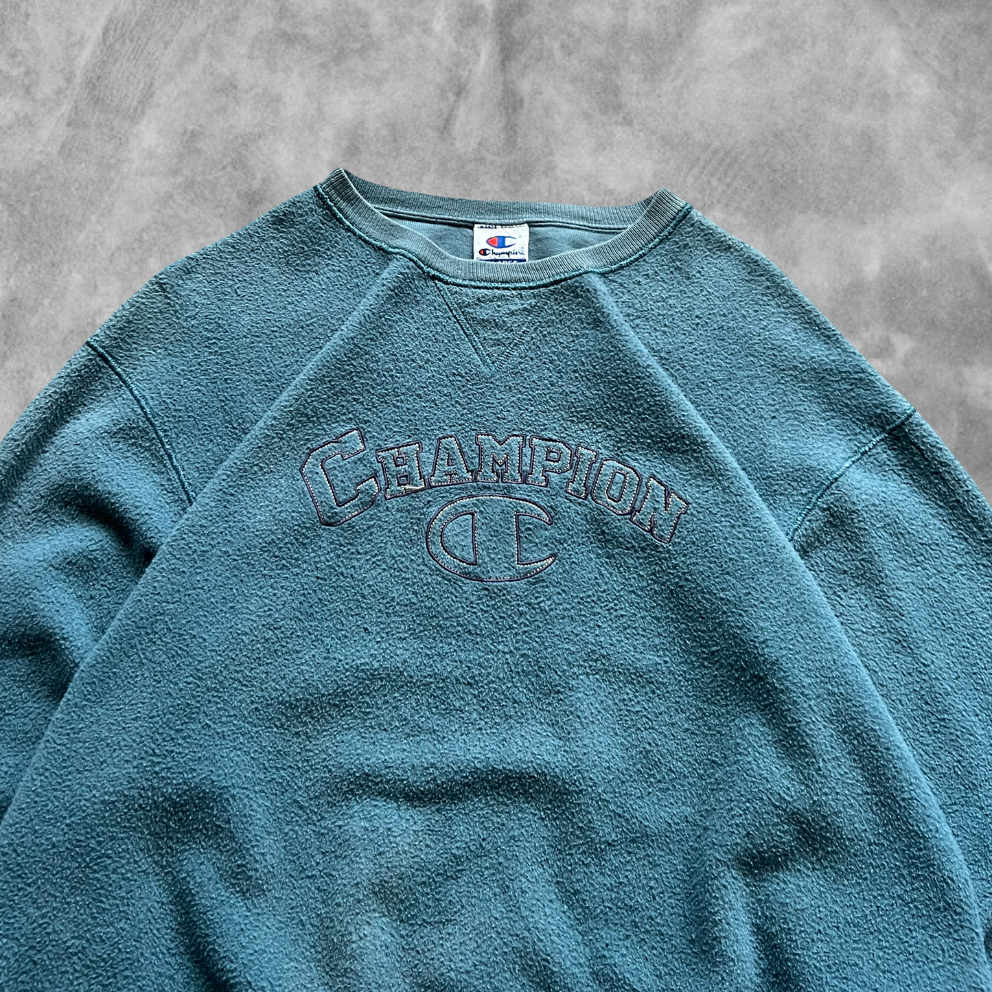 Teal Champion Sweatshirt 1990s (L)
