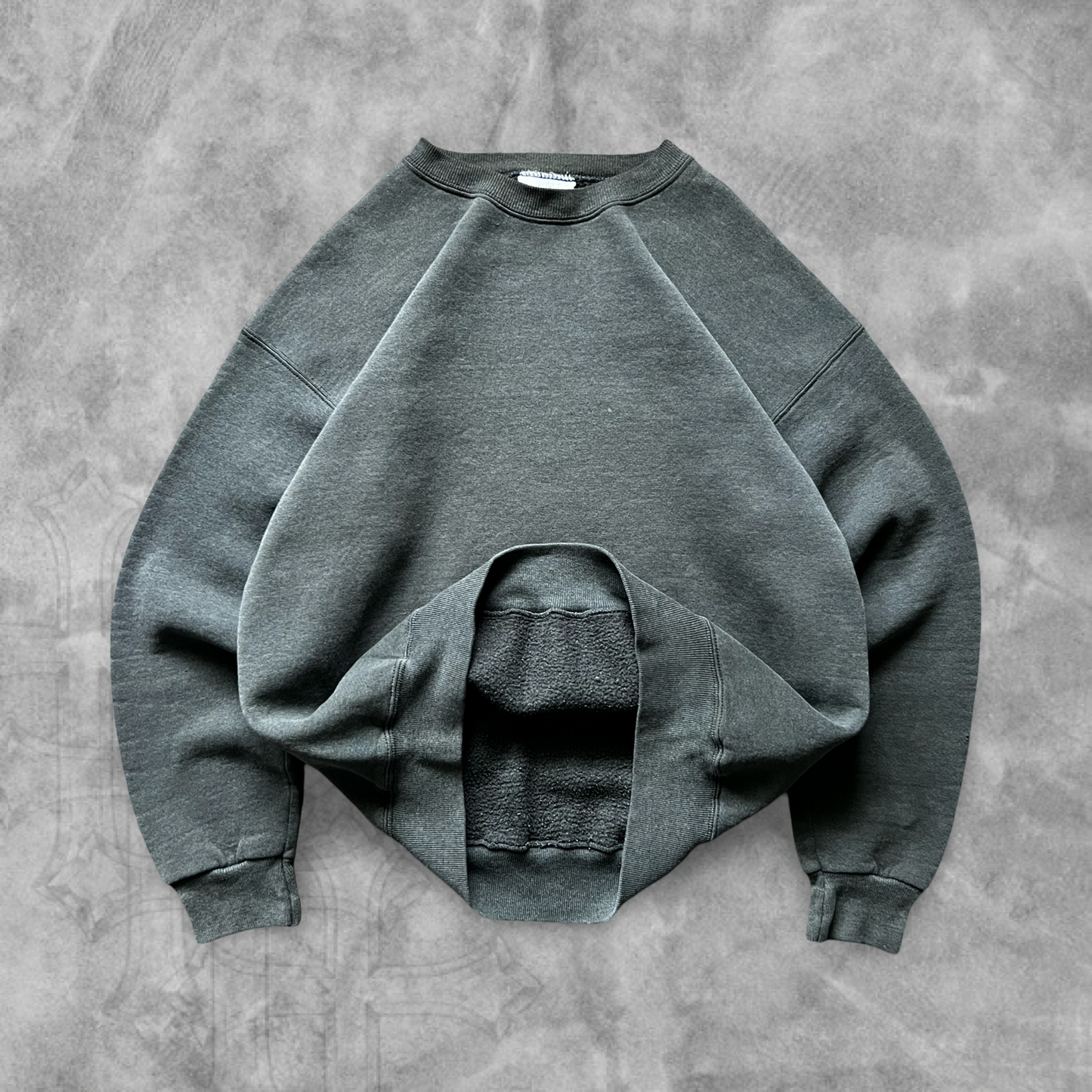 Charcoal Gray Lee Sweatshirt 1990s (L)