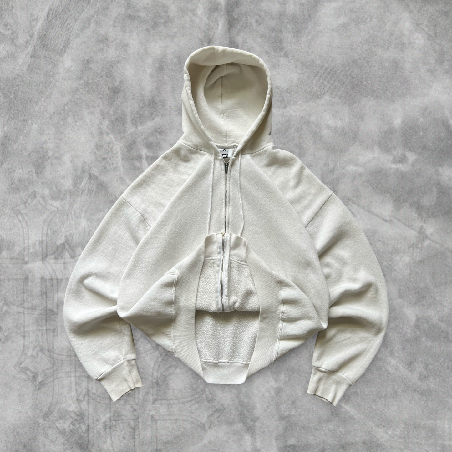 White Lee Hooded Jacket 1990s (M)