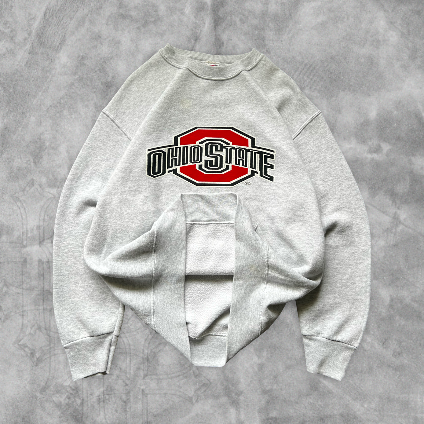 Heather Gray Ohio State Sweatshirt 1990s (M)