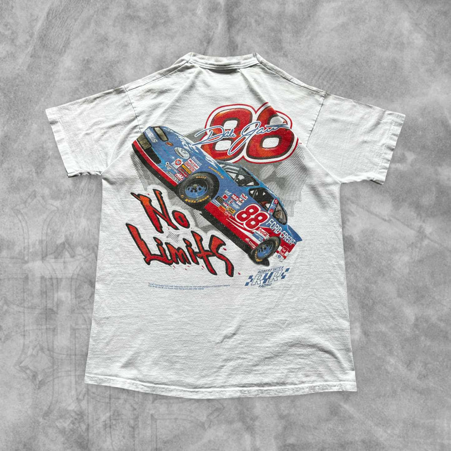 White Dale Jarrett No Limits Shirt 1990s (L)