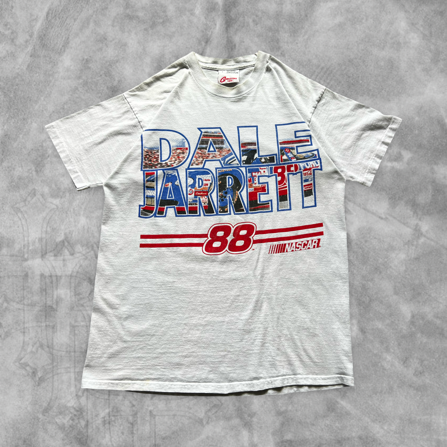 White Dale Jarrett No Limits Shirt 1990s (L)