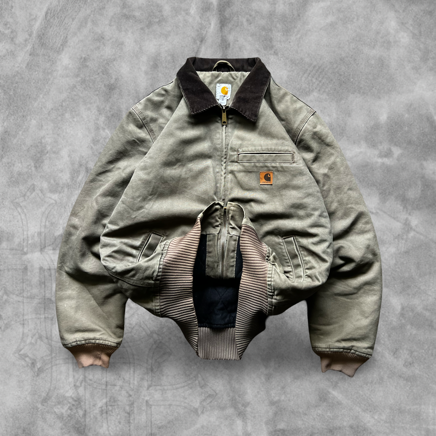 Tuscan Tan Carhartt Bomber Jacket 2000s (M)