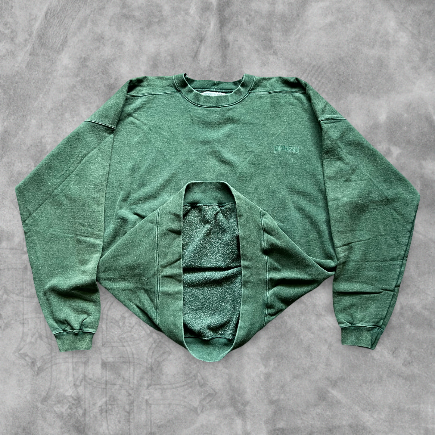 Forrest Green Levi’s Sweatshirt 1990s (XXL)