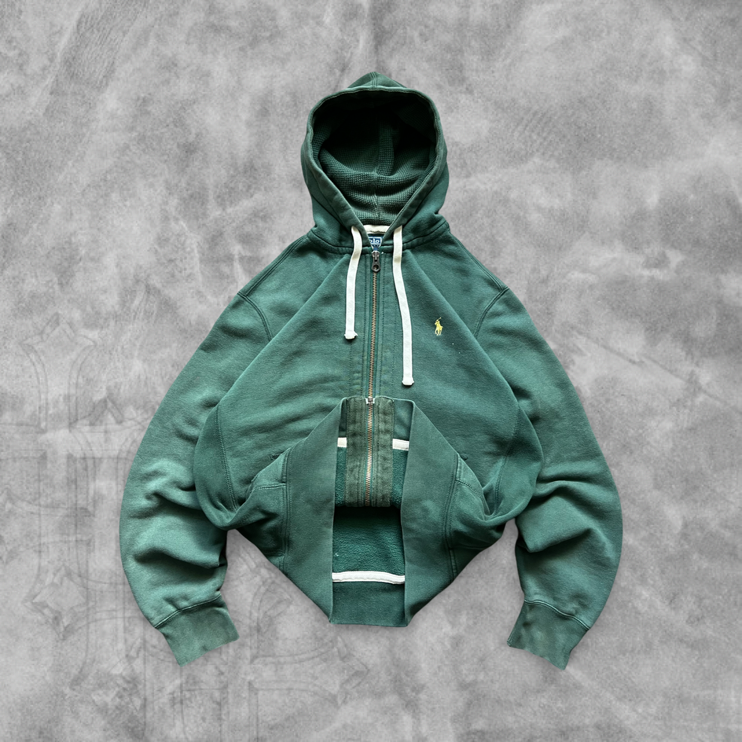 Forrest Green Polo Ralph Lauren Hooded Jacket 1990s (M)