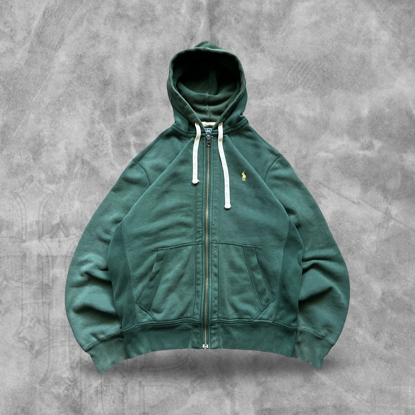 Forrest Green Polo Ralph Lauren Hooded Jacket 1990s (M)