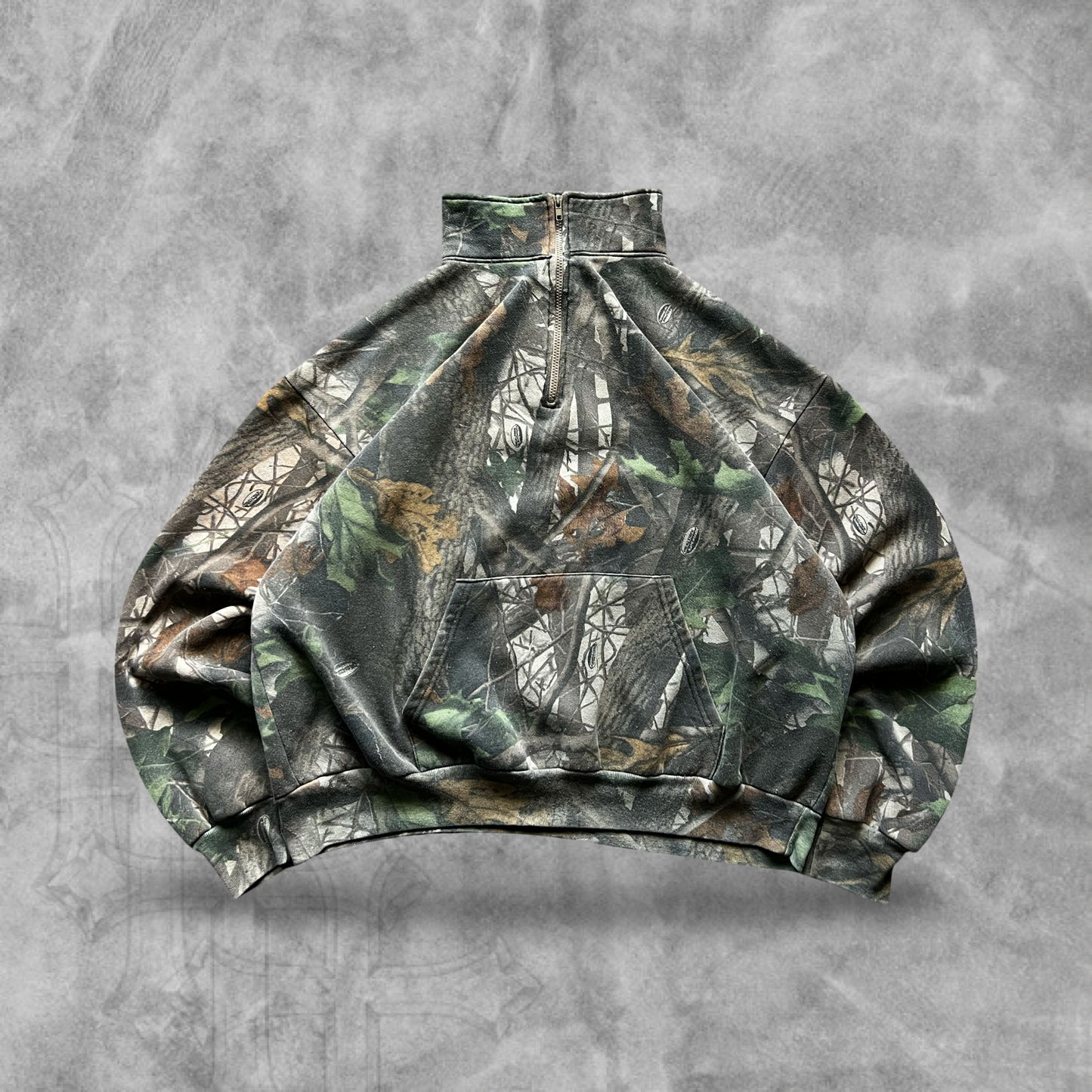 Camo Realtree Quarter Zip 1990s (XL)