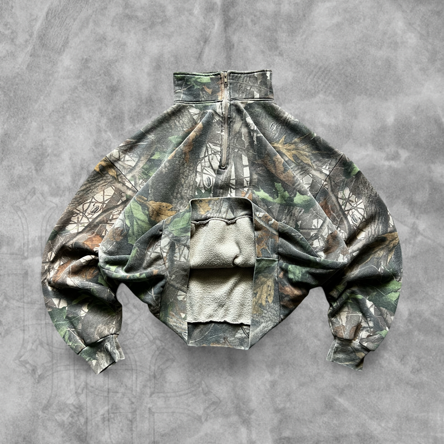 Camo Realtree Quarter Zip 1990s (XL)