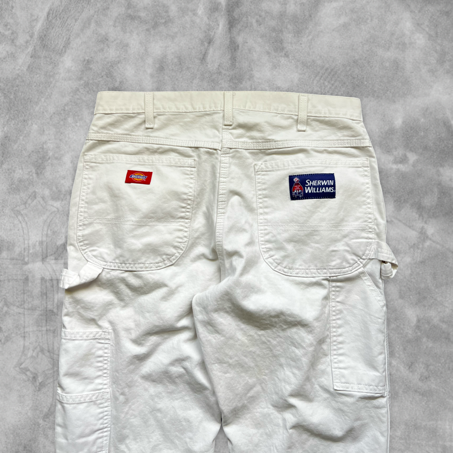 White Dickies Carpenter Pants 2000s (34x30)