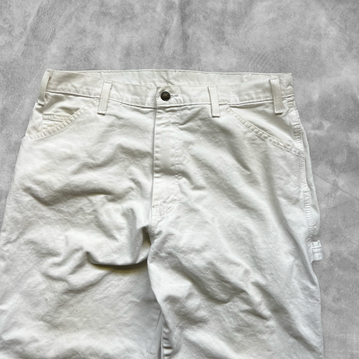 White Dickies Carpenter Pants 2000s (34x30)