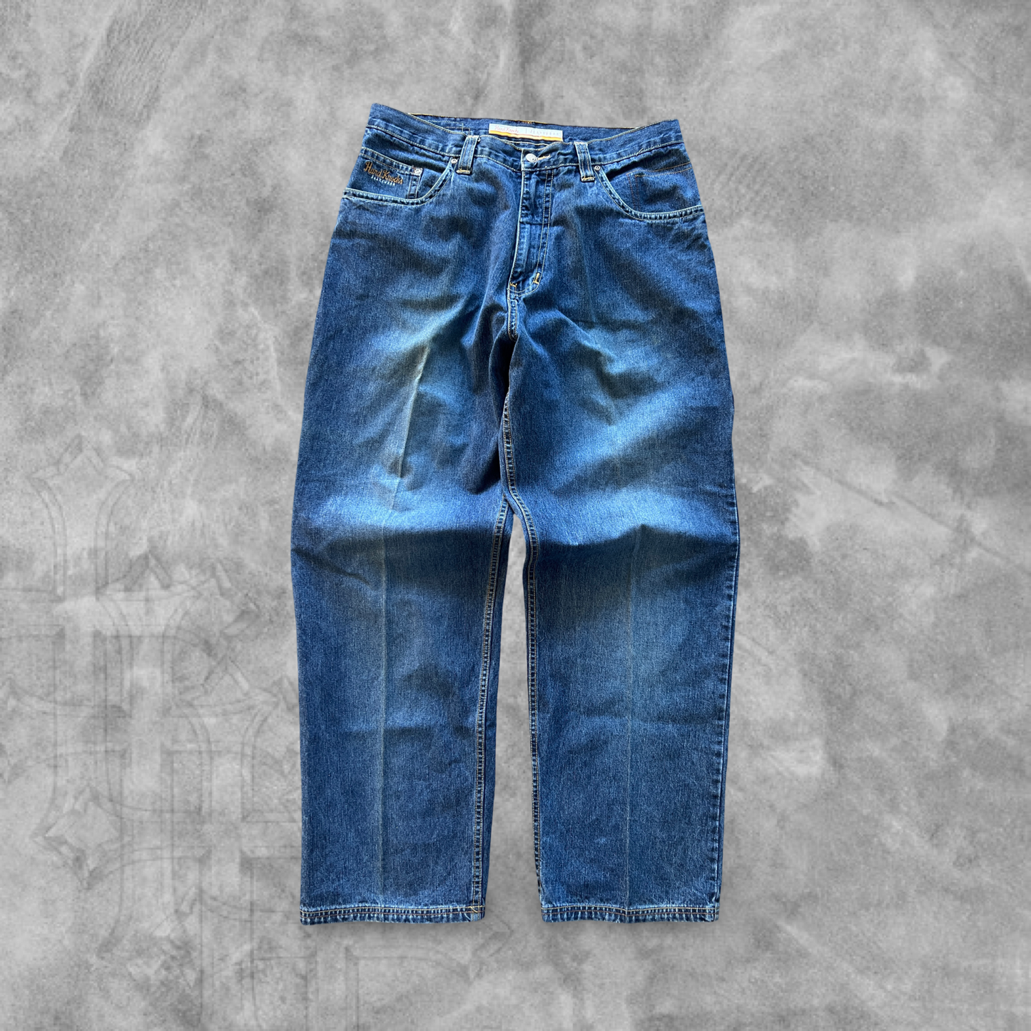 Denim Hard Knocks Baggy Jeans 2000s (38x34)