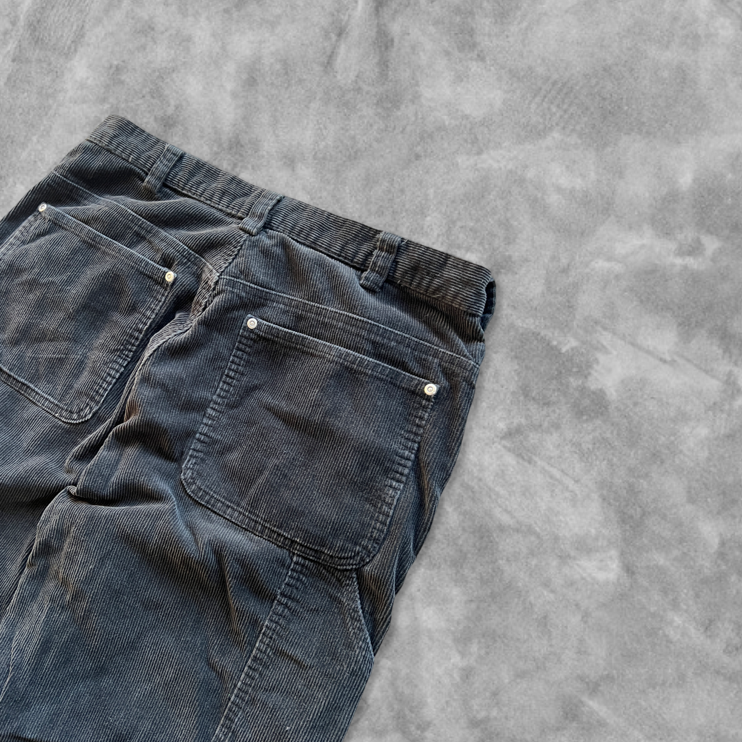 Black Nautica Corduroy Pants 1990s (34x30)