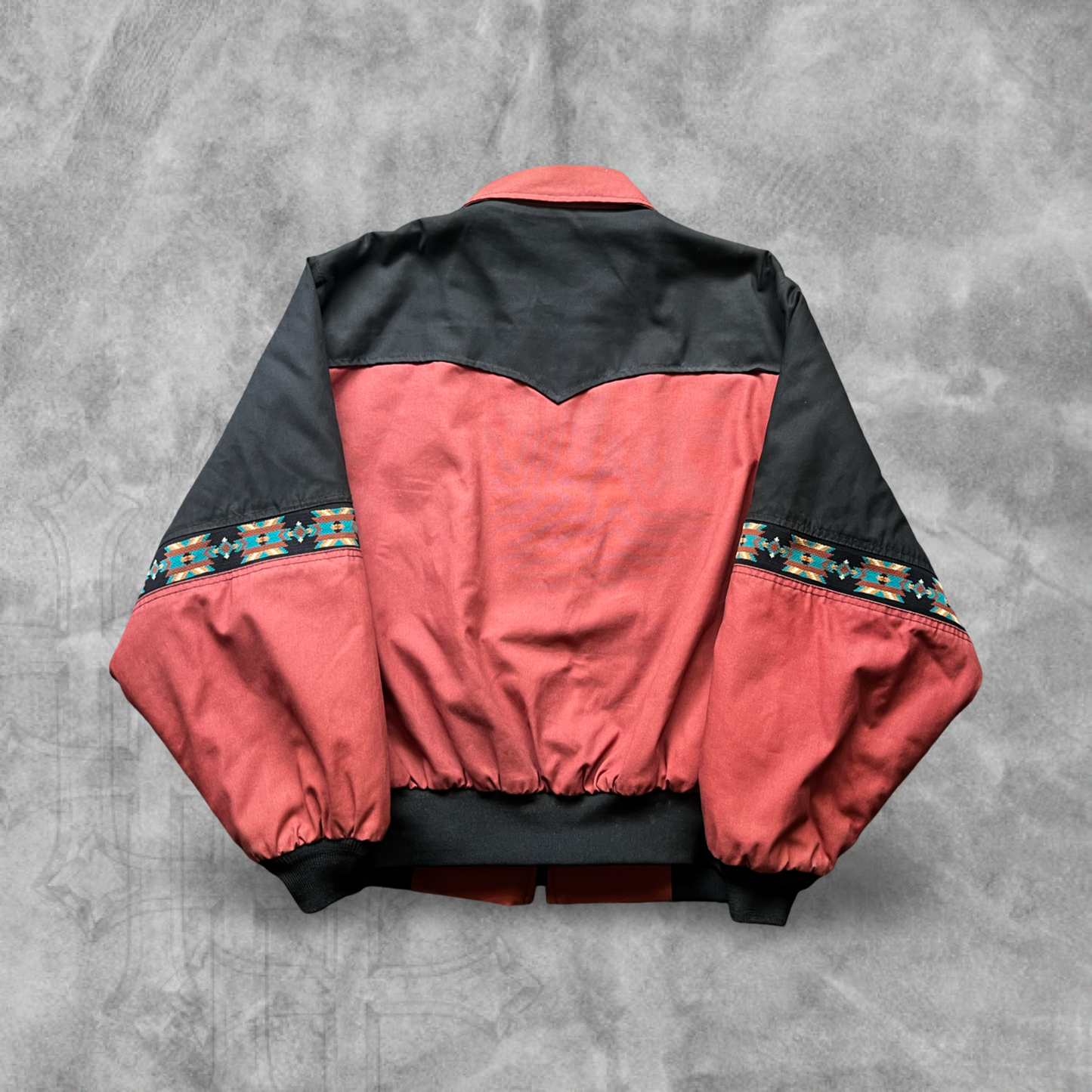 Clay Aztec Western King Bomber Jacket 1990s (XXL)