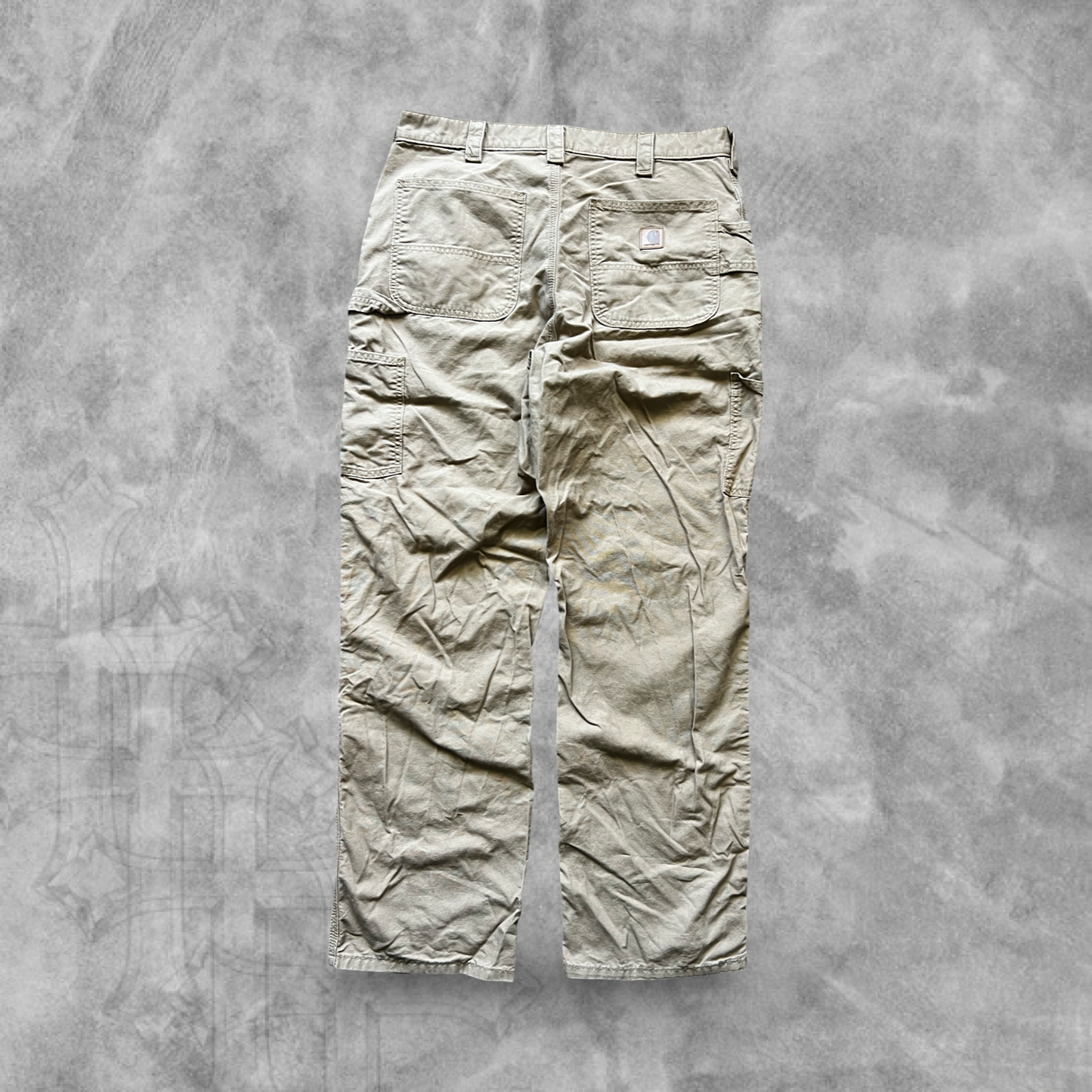 Sandstone Carhartt Carpenter Pants 2000s (36x34)