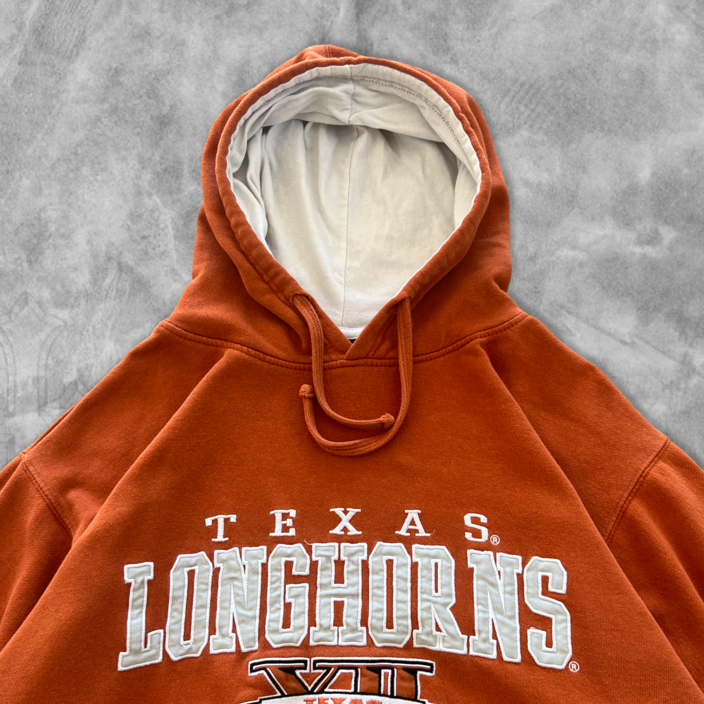 Burnt Orange Texas Longhorns Hoodie 2000s (XXL)