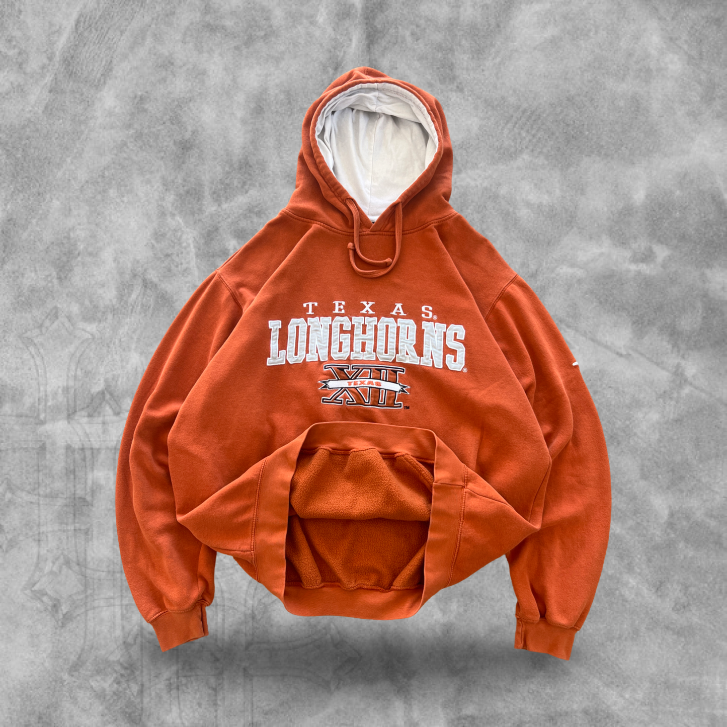 Burnt Orange Texas Longhorns Hoodie 2000s (XXL)