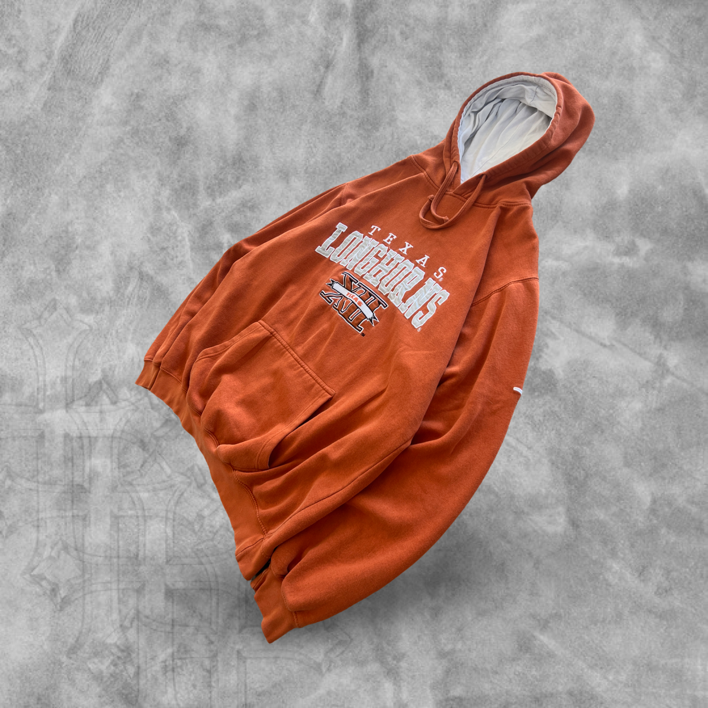 Burnt Orange Texas Longhorns Hoodie 2000s (XXL)